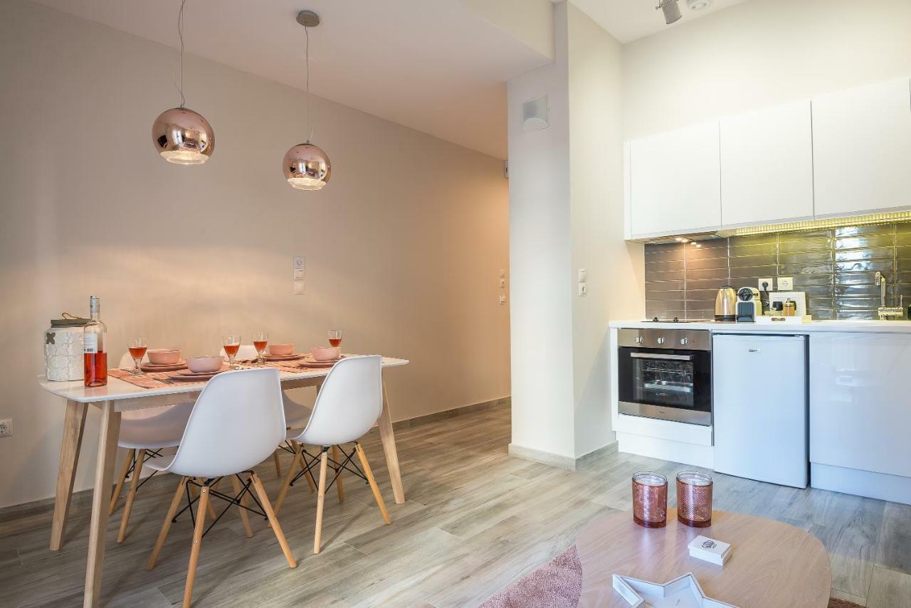 "Sunbow Earth"- Boutique New Apt In Dowtown Atena Exterior foto