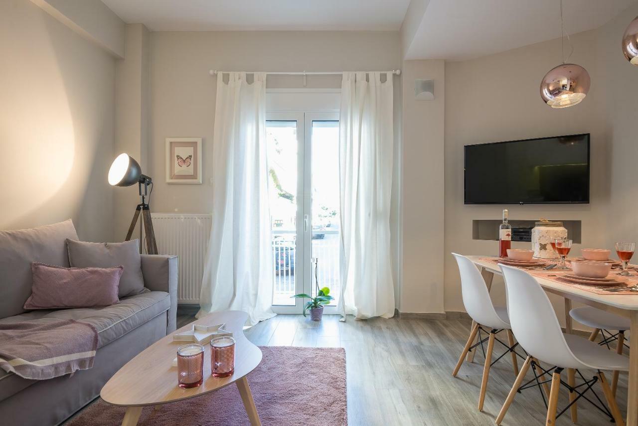 "Sunbow Earth"- Boutique New Apt In Dowtown Atena Exterior foto